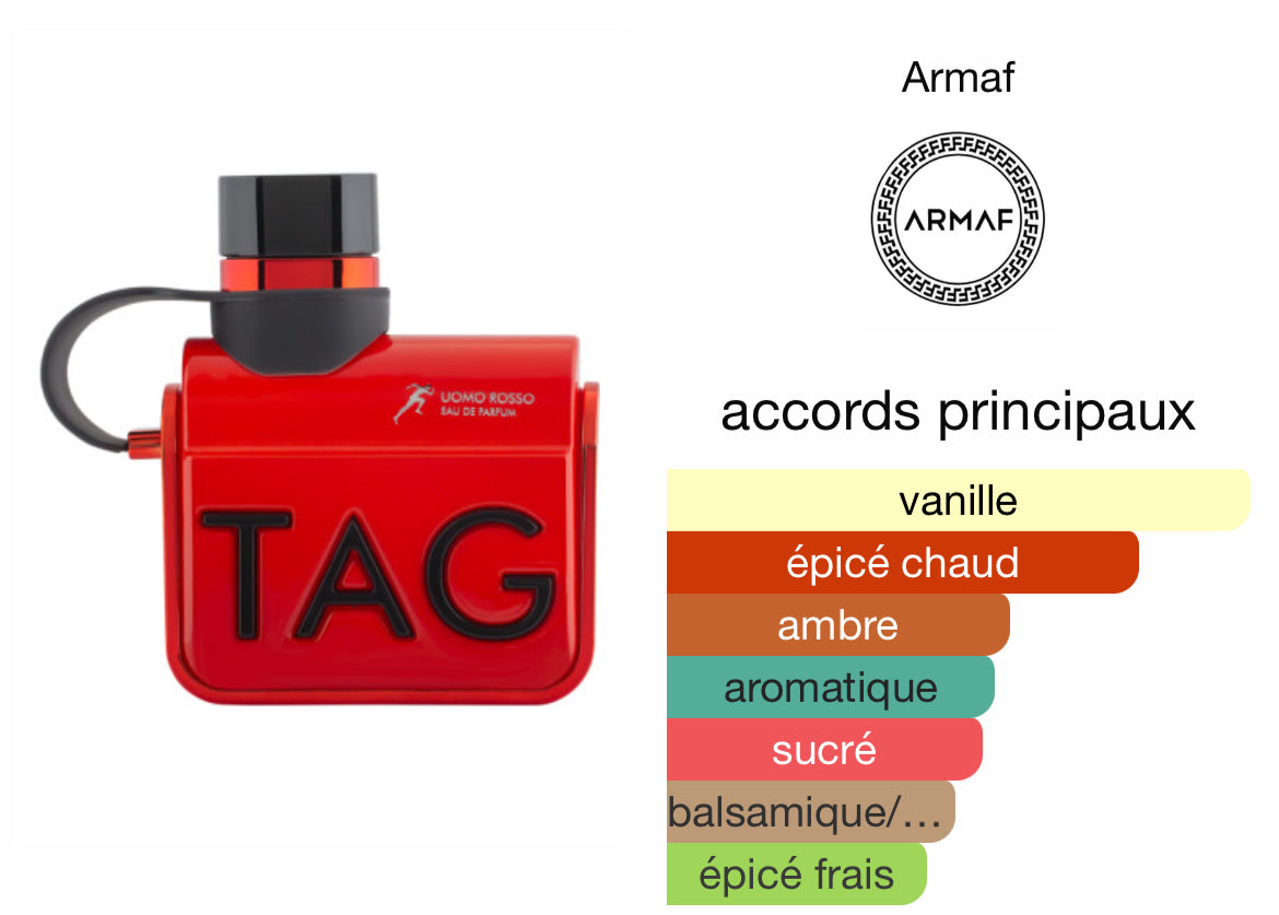 Armaf Tag uomo Rosso - Eau de parfum 100 ml